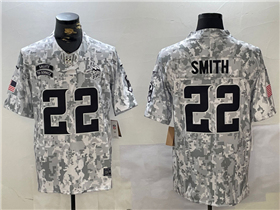 Minnesota Vikings #22 Harrison Smith Arctic Camo 2024 Salute To Service Limited Jersey