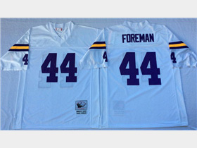 Minnesota Vikings #44 Chuck Foreman Throwback White Jersey