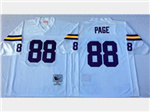 Minnesota Vikings #88 Alan Page 1975 Throwback White Jersey