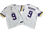 Minnesota Vikings #9 J.J. McCarthy White Vapor F.U.S.E. Limited Jersey