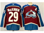 Colorado Avalanche #29 Nathan MacKinnon 2024 Home Burgundy Jersey