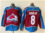 Colorado Avalanche #8 Cale Makar Home Burgundy Jersey