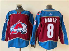 Colorado Avalanche #8 Cale Makar Home Burgundy Jersey