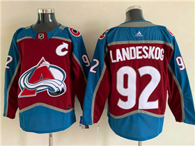 Colorado Avalanche #92 Gabriel Landeskog Home Burgundy Jersey