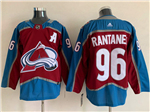 Colorado Avalanche #96 Mikko Rantanen Home Burgundy Jersey