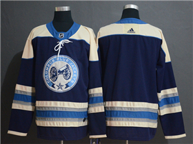 Columbus Blue Jackets Alternate Navy Team Jersey