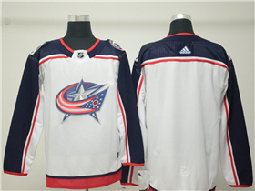 Columbus Blue Jackets White Team Jersey