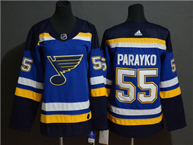 St. Louis Blues #55 Colton Parayko Women's Home Blue Jersey