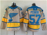 St. Louis Blues #57 David Perron Cream 2022 Winter Classic Jersey