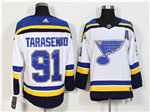 St. Louis Blues #91 Vladimir Tarasenko White Jersey