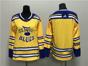 St. Louis Blues Women's Yellow Reverse Retro 2.0 Team Jersey