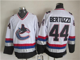 Vancouver Canucks #44 Todd Bertuzzi 2005 CCM Vintage White Jersey