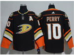 Anaheim Ducks #10 Corey Perry Black Jersey