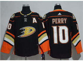 Anaheim Ducks #10 Corey Perry Black Jersey