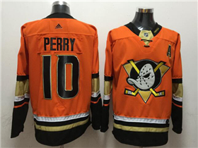 Anaheim Ducks #10 Corey Perry Orange Jersey