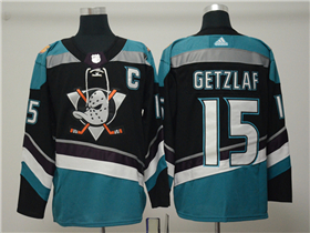 Anaheim Ducks #15 Ryan Getzlaf Alternate Black Jersey