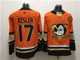 Anaheim Ducks #17 Ryan Kesler Orange Jersey