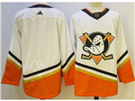 Anaheim Ducks White Reverse Retro 2.0 Team Jersey