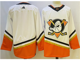 Anaheim Ducks White Reverse Retro 2.0 Team Jersey