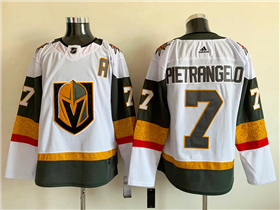 Vegas Golden Knights #7 Alex Pietrangelo White Jersey