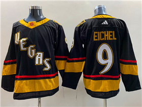 Vegas Golden Knights #9 Jack Eichel Black Reverse Retro 2.0 Jersey