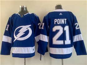 Tampa Bay Lightning #21 Brayden Point Blue Jersey