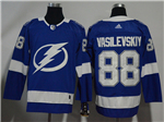 Tampa Bay Lightning #88 Andrei Vasilevskiy Blue Jersey