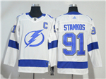 Tampa Bay Lightning #91 Steven Stamkos White Jersey