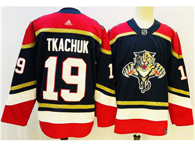 Florida Panthers #19 Matthew Tkachuk Black 2020/21 Reverse Retro Jersey