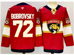 Florida Panthers #72 Sergei Bobrovsky 2024 Red Jersey