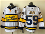 Nashville Predators #59 Roman Josi White 2020 Winter Classic Jersey