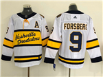 Nashville Predators #9 Filip Forsberg White 2020 Winter Classic Jersey