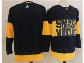 Nashville Predators Navy 2022 Stadium Series Team Jersey