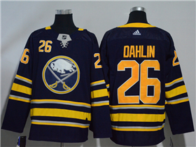 Buffalo Sabres #26 Rasmus Dahlin Navy Jersey