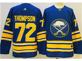 Buffalo Sabres #72 Tage Thompson Royal Blue Jersey