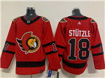 Ottawa Senators #18 Tim Stützle Red 2020/21 Reverse Retro Jersey