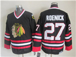 Chicago Blackhawks #27 Jeremy Roenick CCM Vintage Black Jersey