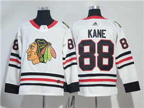 Chicago Blackhawks #88 Patrick Kane White Jersey