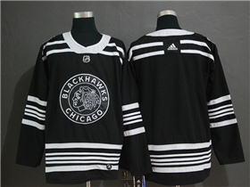 Chicago Blackhawks Black 2019 Winter Classic Team Jersey