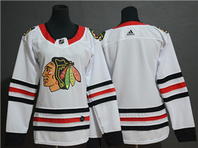 Chicago Blackhawks Women's White Team Jersey