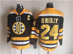 Boston Bruins #24 Terry O'Reilly Vintage CCM Black Jersey