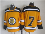 Boston Bruins #7 Phil Esposito 1960's Vintage CCM Gold Jersey