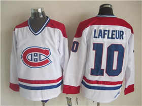 Montreal Canadiens #10 Guy Lafleur CCM Vintage Red Jersey