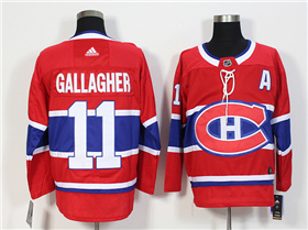 Montreal Canadiens #11 Brendan Gallagher Red Jersey