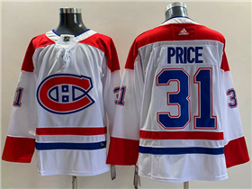 Montreal Canadiens #31 Carey Price White Jersey