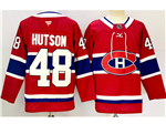 Montreal Canadiens #48 Lane Hutson 2024 Red Jersey