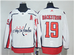 Washington Capitals #19 Nicklas Backstrom White Jersey