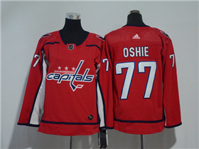 Washington Capitals #77 T.J. Oshie Youth Red Jersey