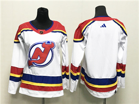 New Jersey Devils Women's White Reverse Retro 2.0 Team Jersey