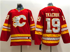 Calgary Flames #19 Matthew Tkachuk Alternate Red Jersey